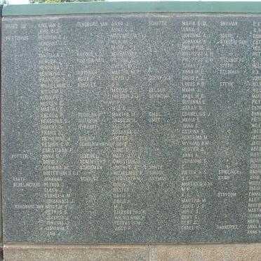 Potchefstroom Concentration camp deaths 5