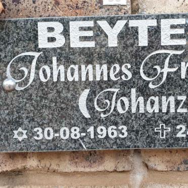 BEYTELL Johannes Frederick 1963-2005
