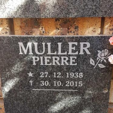 MULLER Pierre 1938-2015