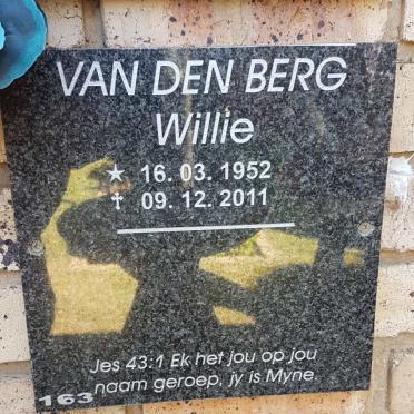 BERG Willie, van den 1952-2011