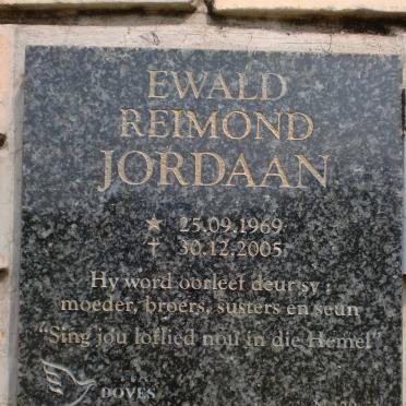 JORDAAN Ewald Reimond 1969-2005