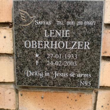 OBERHOLZER Lenie 1933-2003