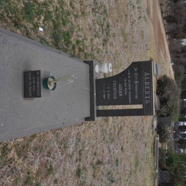 ALBERTS Johan Frederik 1952-1981