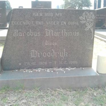 BROODRYK Jacobus Marthinus 1928-1985 &amp; Mary Magdalena DELL 1930-1991
