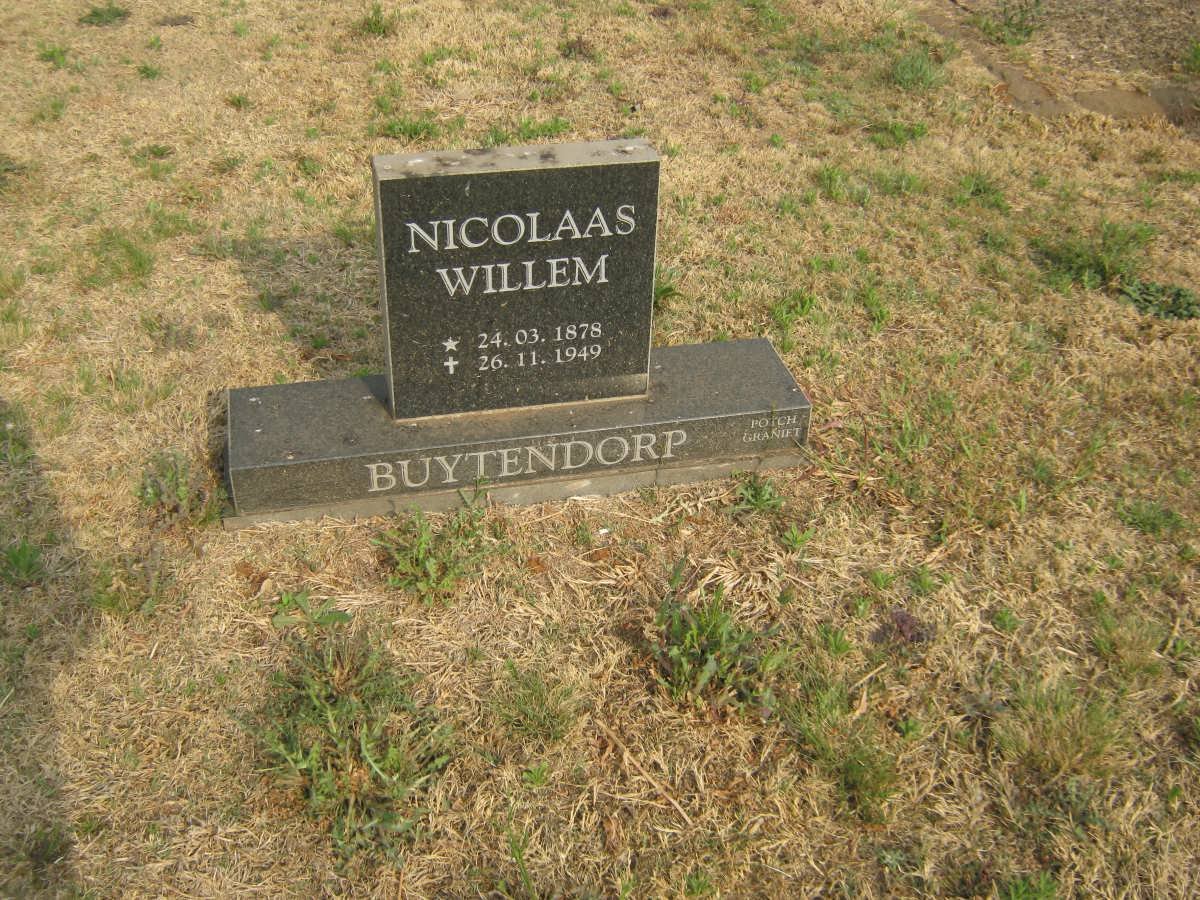 BUYTENDORP Nicolaas Willem 1878-1949