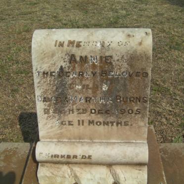 BURNS Annie -1905