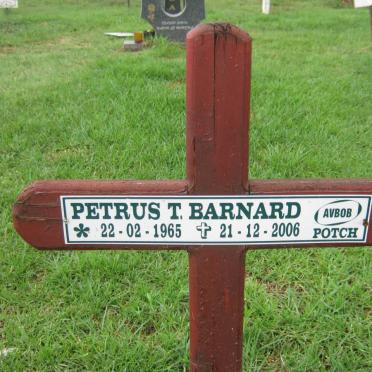 BARNARD Petrus T. 1965-2006