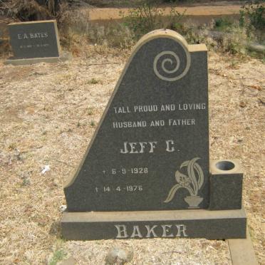 BAKER Jeff C. 1928-1976
