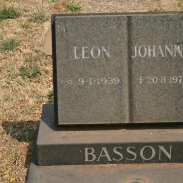 BASSON Leon Johannes 1939-1975