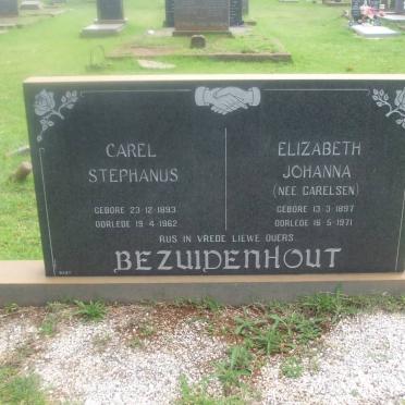 BEZUIDENHOUT Carel Stephanus 1893-1962 &amp; Elizabeth Johanna CARELSEN 1897-1971