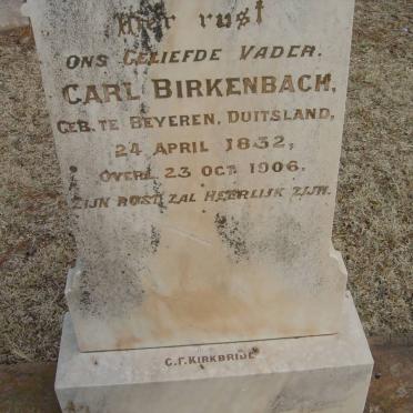 BIRKENBACH Carl 1832-1906