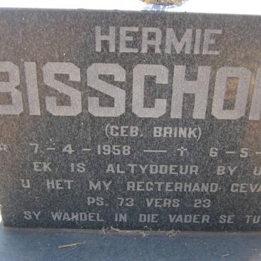 BISSCHOFF Hermie nee BRINK 1958-1984