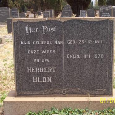 BLOM Herbert 1911-1973