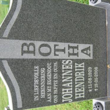 BOTHA Johannes Hendrik 1929-2008