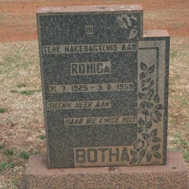 BOTHA Ronica 1925-1959