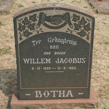 BOTHA Willem Jacobus 1899-1962