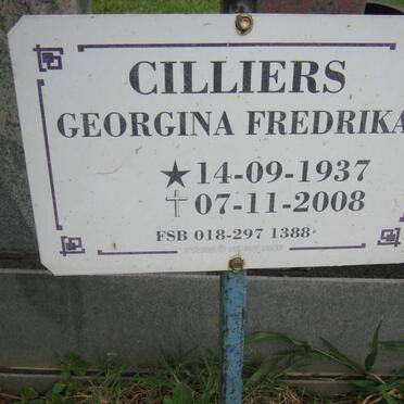 CILLIERS Georgina Fredrika 1937-2008