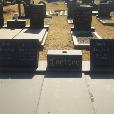 COETZEE Hester Fransina 1922-1994 :: COETZEE André Francois 1951-1984