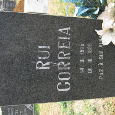 CORREIA Rui 1935-1999