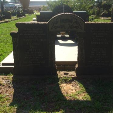 COETZEE Johannes Petrus Jacobus 1887-1962 &amp; Susanna Emerentia 1909-19?4