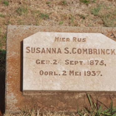 COMBRINCK Susanna S. 1875-1937