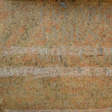 COLFF Frederik James, van der 1956-1994