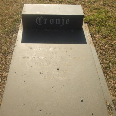 CRONJE Henrietta 1929-1986