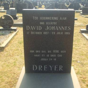 DREYER David Johannes 1927-1985