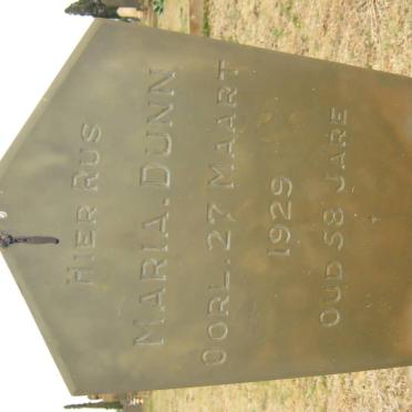 DUNN Maria -1929