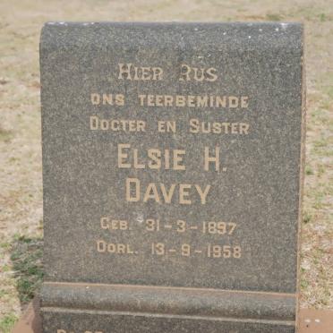 DAVEY Elsie H. 1897-1958