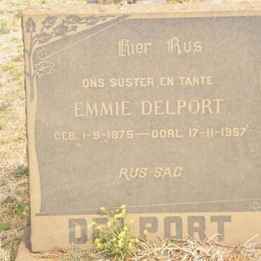DELPORT Emmie 1875-1957