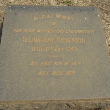 DICKENSON Selina Jane -1948