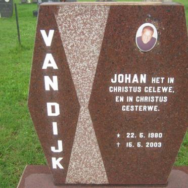 DIJK Johan, van 1980-2003