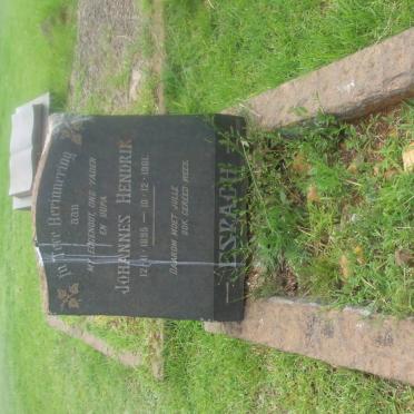 ESPACH Johannes Hendrik 1895-1961