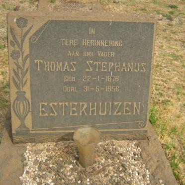 ESTERHUIZEN Thomas Stephanus 1876-1956