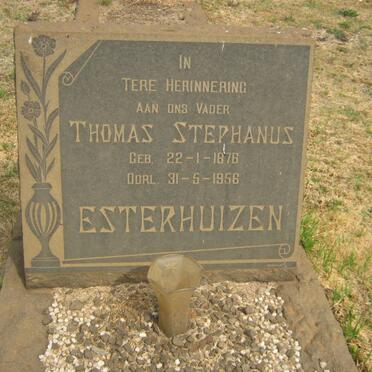 ESTERHUIZEN Thomas Stephanus 1876-1956