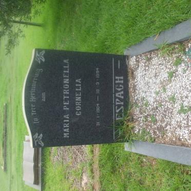 ESPACH Maria Petronella Cornelia 1904-1994