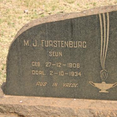 FURSTENBURG M.J. 1806-1934