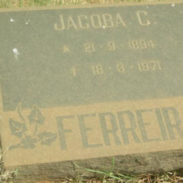 FERREIRA Jacoba C. 1894-1971