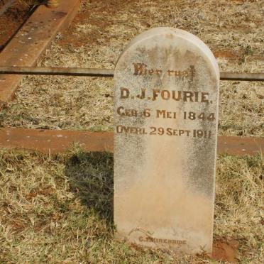 FOURIE D.J. 1844-1911