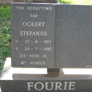 FOURIE Ockert Stefanus 1917-1982