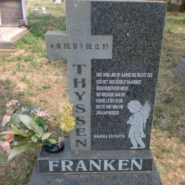 FRANKEN Thyssen 1991-1997