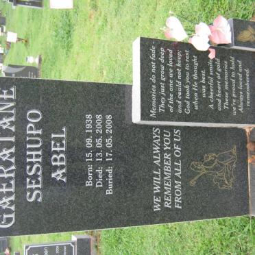 GAERATANE Seshupo Abel 1938-2008