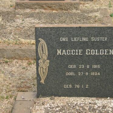 GOLDEN Maggie 1915-1934