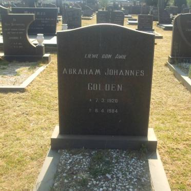 GOLDEN Abraham Johannes 1920-1984