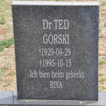 GÖRSKI Ted 1929-1995