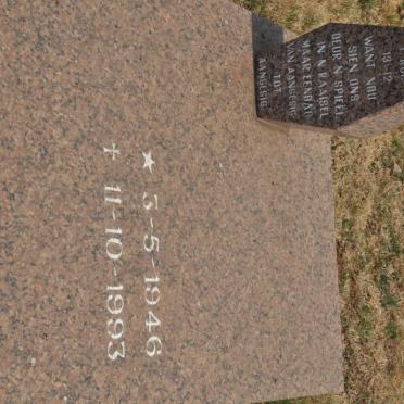 GROBLER Hercules Jacobus 1946-1993