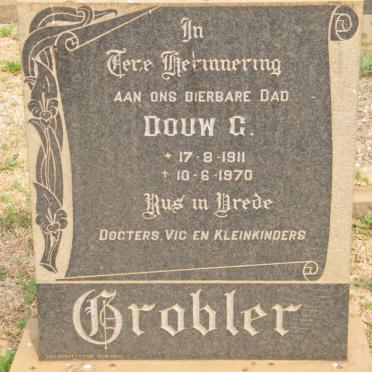 GROBLER Douw G. 1911-1970