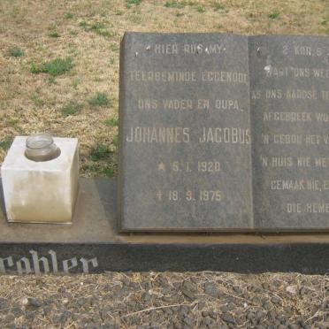 GROBLER Johannes Jacobus 1920-1975
