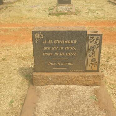GROBLER J.B. 1885-1975